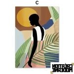 Peinture Ethnique africain ✓ calligraphie arabe