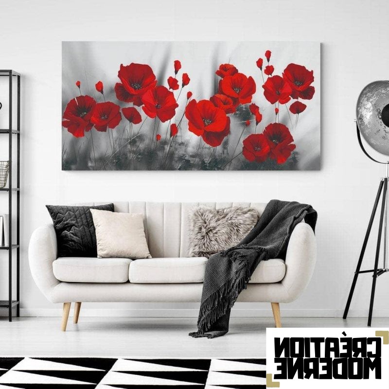 Tableau Fleur Les Coquelicots - Montableaudeco